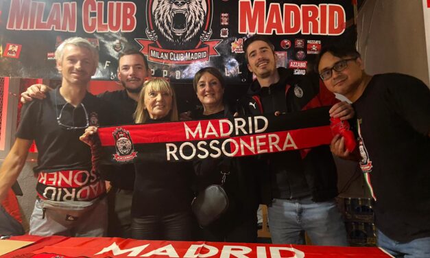 Un immenso grazie al Milan Club Madrid…!!!