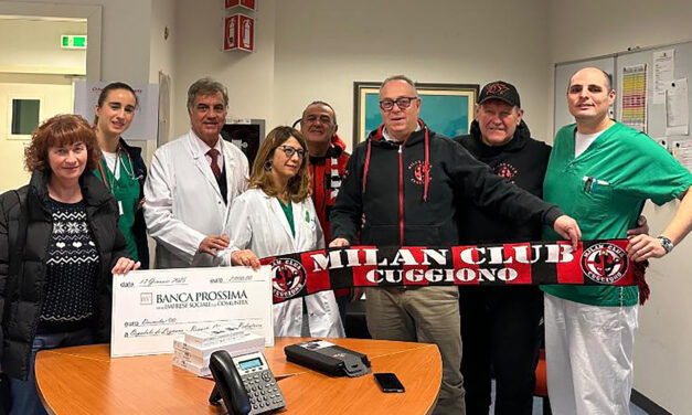 Milan Club Cuggiono: donazione all’Ospedale di Legnano