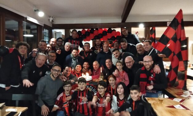 Cena di inizio anno per il Milan Club Casalanguida